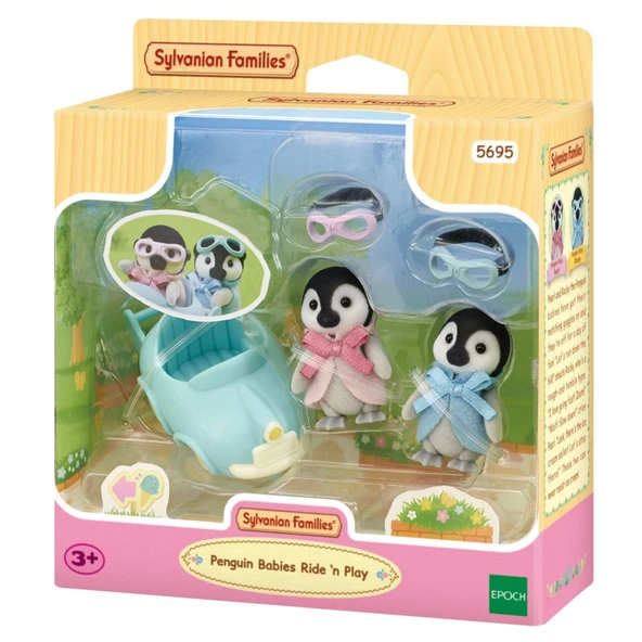 Penguen Bebekler Araba Keyfi 5695 - Resim 5