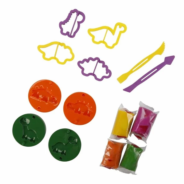 S01004734 OYUN HAMUR SET KÇK DİNO 14 PRÇ ürün görseli 1