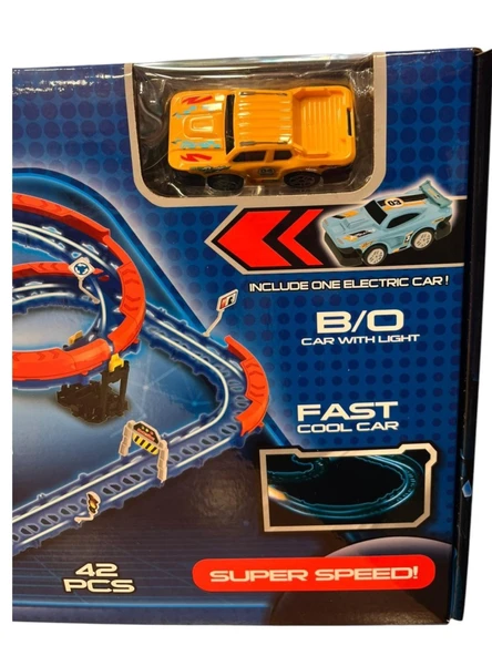 SH40594 ŞARJLI FOSFORLU RACİNG SET 42 PARÇALI-ZRV ürün görseli 1