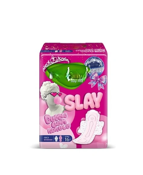 Slay Süper Eko Gece Ped 16 Adet ürün görseli 1