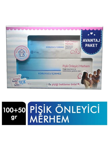 Pişik Kremi Avantaj Paketi 100 Gr + 50 Gr ürün görseli 1