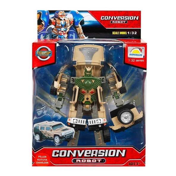 S00081234 1/32 ROBOT TRANSFORMER SES/IŞK 10A -SUN ürün görseli 1