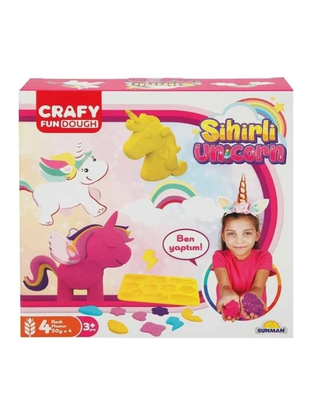 HAMUR SET KÜÇÜK SİHİRLİ UNİCORN PARMAK ürün görseli 1