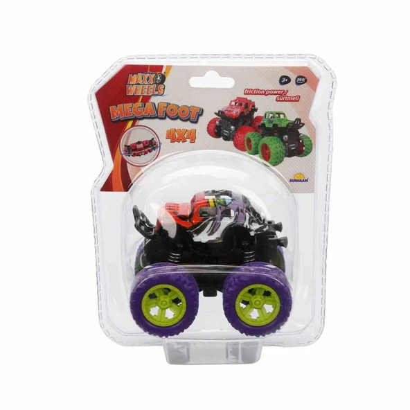 Maxx Wheels Big Foot 4x4 Sürtmeli Araba - Resim 3