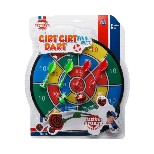 36789 Cırt Cırt Dart -  İğnesiz Dart Seti 36 cm ürün görseli 1