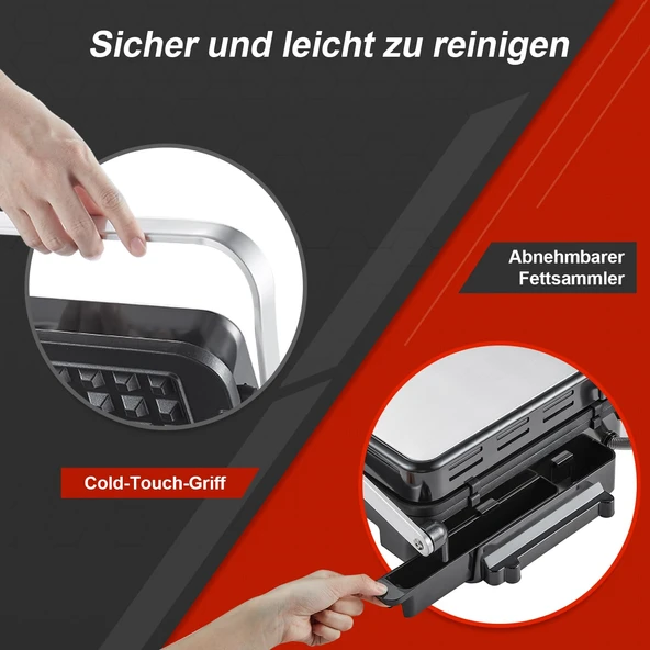 AMZCHEF temaslı ızgara - Resim 5