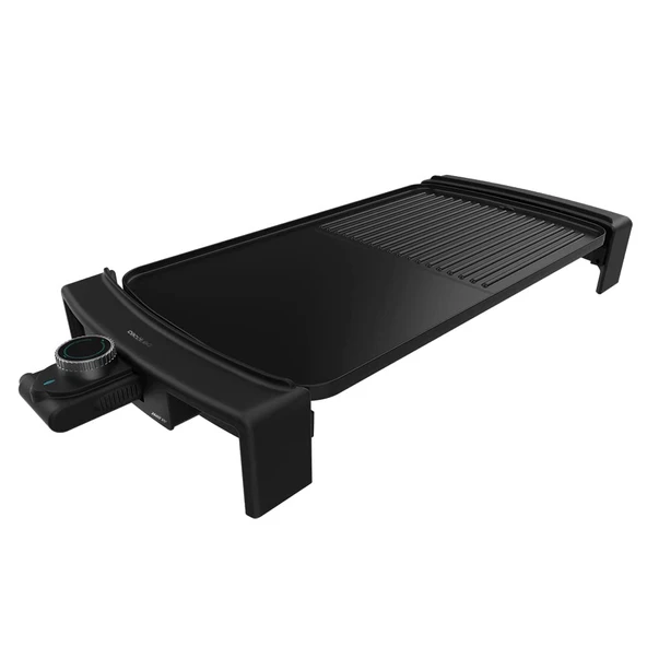 Cecotec Elektrikli Izgara Tabağı Tasty&Grill 3000 BlackWater MixGrill 2600 W, yapışmaz kaplama, karışık yüzey, ayarlanabilir termostat, bulaşık makinesinde yıkanabilir ürün görseli 1