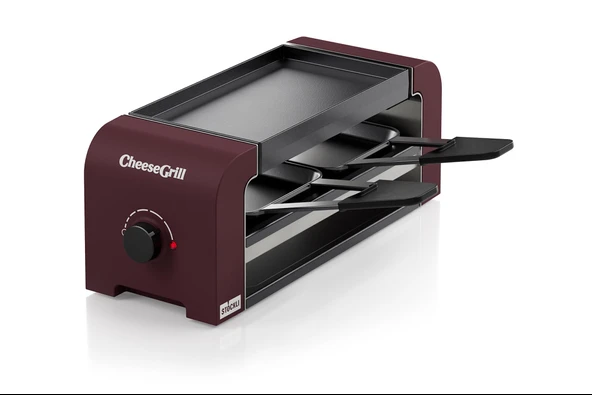 Stöckli Raclette CheeseGrill 2 Merlot Kırmızı ürün görseli 1