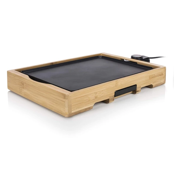 Tristar bambu masa ızgarası, 36 x 26 cm pişirme yüzeyli, 2000 watt, BP-2642 ürün görseli 1