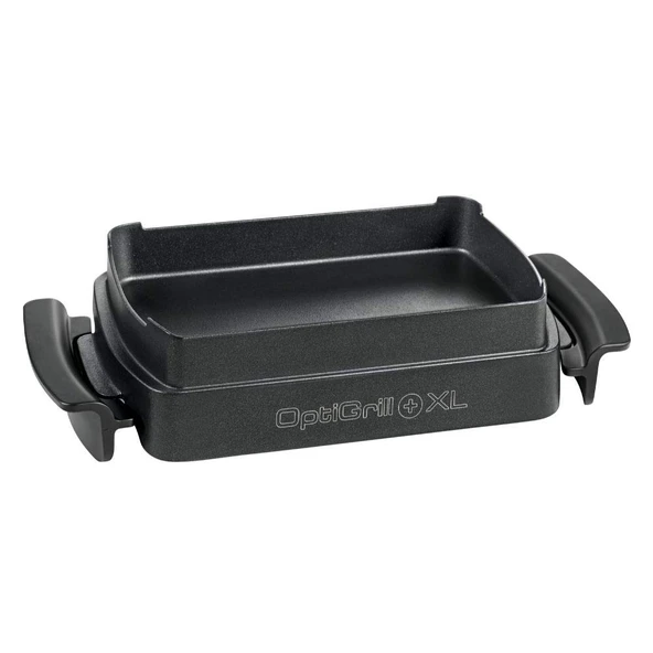 Tefal XA726870 OptiGrill Atıştırmalık ve Fırın Tepsisi XL (Yalnızca OptiGrill XL'e uygundur, Yapışmaz, Kapasite: 2 litre, bulaşık makinesinde yıkanabilir), siyah ürün görseli 1