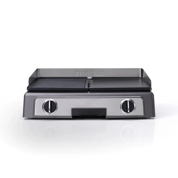 Cuisinart Plancha BBQ Elite masa ızgarası, değiştirilebilir ızgara ve plancha plakalarıyla, plakalar ayrı ayrı temperlenebilir, PL50E ürün görseli 1