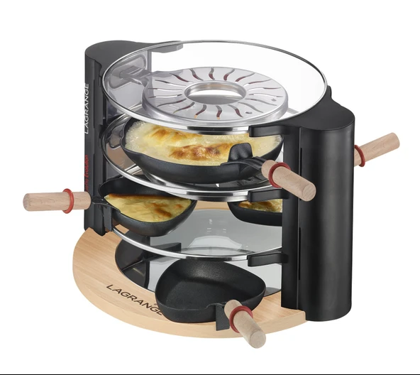 Team-Kalorik-Group LG RAC 149001 Tasarım Cam Raclette 8 kişilik ürün görseli 1