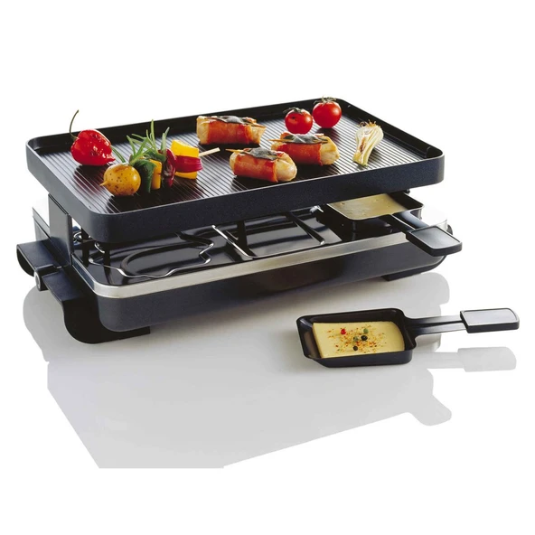 Novis 6010.07 6 parçalı Raclette Classic, antrasit ürün görseli 1