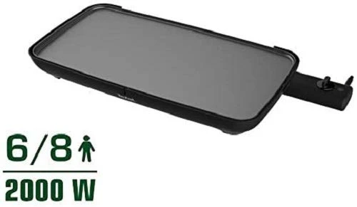 Tefal CB501812 Plancha Malaga, siyah - Resim 7