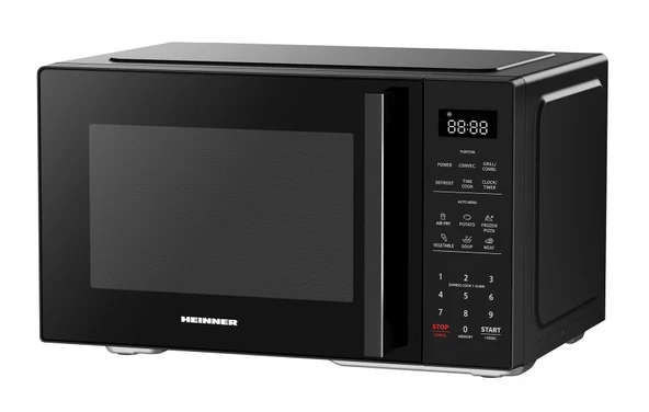 HEINNER HMW-MD23AFBK Kombi Kombimagnetron - 23 L - 900 W Magnetron & 1000 W Izgara - AirFry ve ECO Modu - Dijital Kontrol - 99 dk'ya kadar Zamanlayıcı - Siyah - 5 Yıl Garanti ürün görseli 1