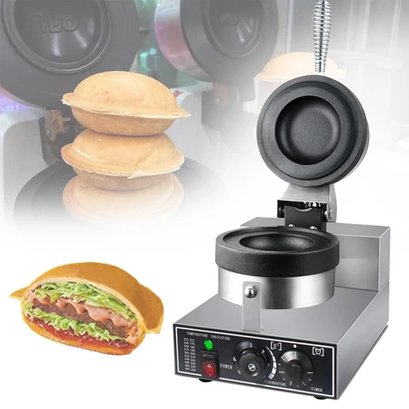 Burger Basın Patty Maker | Manuel makine | | 200 Parça Patty Kağıdı ile Mutfak Et Şekillendirici, 4 İnç ürün görseli 1