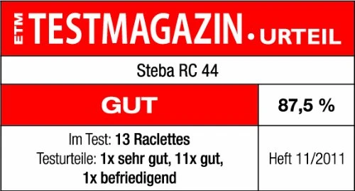 Steba RC44 Raclette doğal taşlı - Resim 4