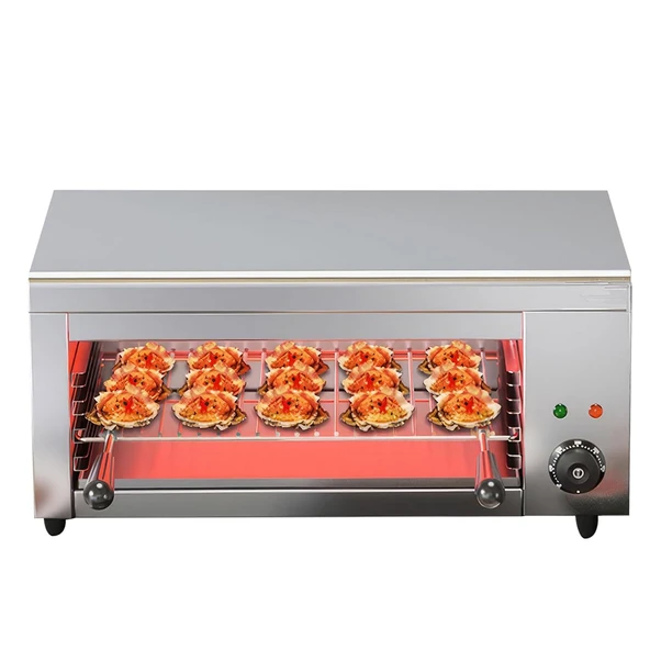 BDJSN 2000W Elektrikli Peynir Eritici, 20L Ticari Paslanmaz Çelik Peynir Eritme Izgarası, 50-300° Ayarlanabilir Sıcaklık Kontrolü, Bağımsız Yağ Tavası ile ürün görseli 1