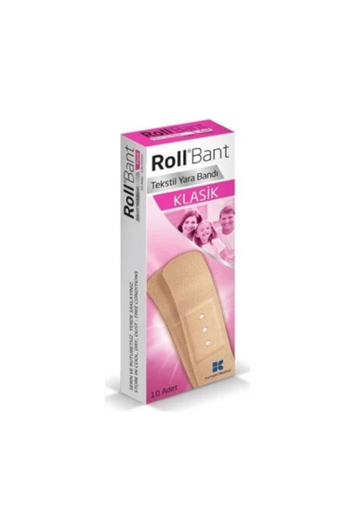 Roll Bant Tekstil Yara Bandı Klasik ürün görseli 1