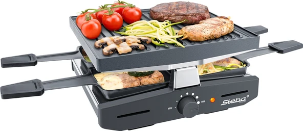 Steba RC34 Raclette, döküm ızgara plakalı - Resim 2