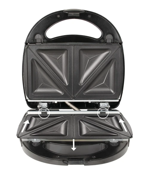 Prinz Variogrill 3'ü 1 arada PZ-SAM3 - Resim 4