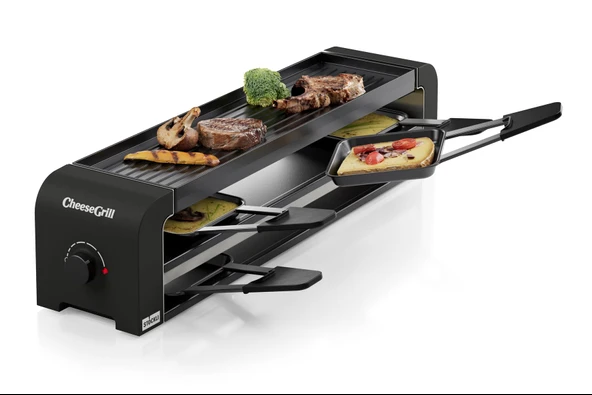 Stöckli Raclette CheeseGrill 4 Siyah - Resim 2