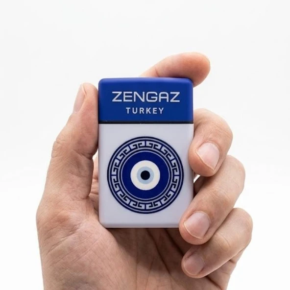 Zengaz Geometrik Nazar Çakmak ürün görseli 1