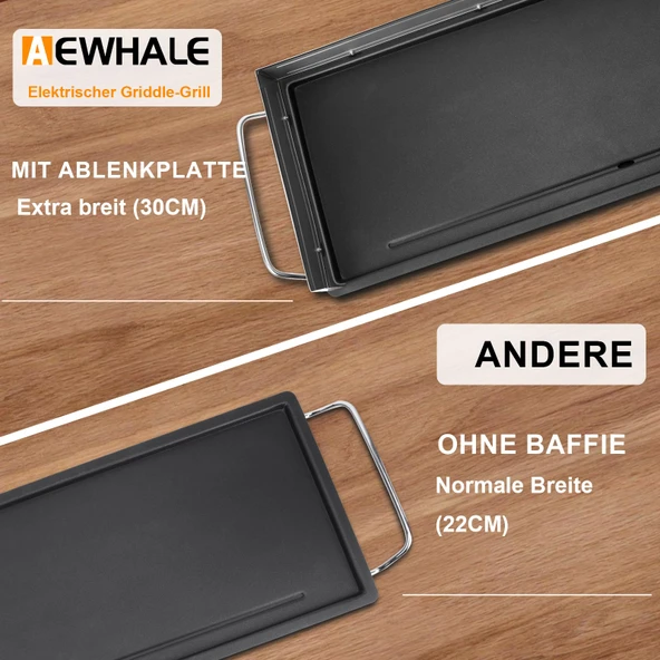 AEWHALE Elektrikli Masa Izgarası - Resim 5