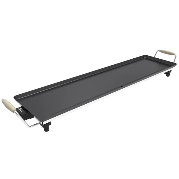 LITTLE BALANCE 8742 Wood 90 ızgara plakası, ahşap saplı, 2000 W, 90 cm ürün görseli 1