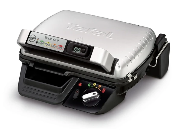 Tefal SuperGrill 2000 watt elektrikli ızgara elektrikli ızgara alüminyum 320 x 240 mm ürün görseli 1