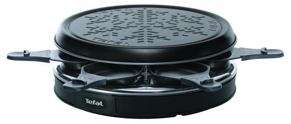 Tefal RE1228 Raclette Cristal Deco 6 ürün görseli 1