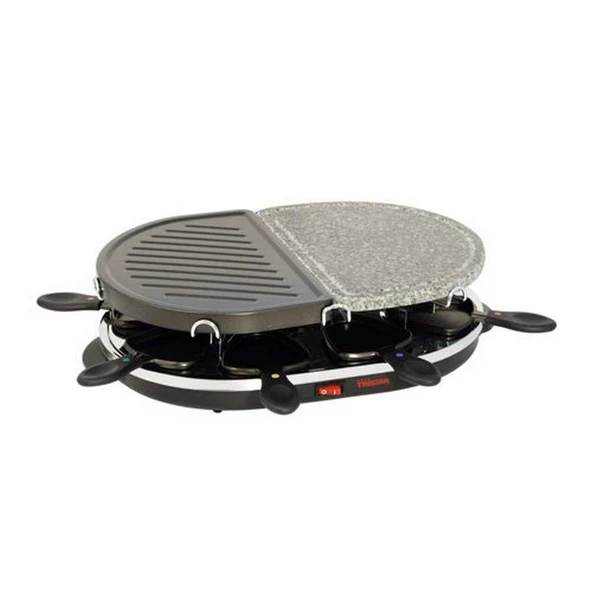 Tristar Raclette ızgara/taş ızgara, 8 kişiye kadar - 8 tavayla, RA-2946 ürün görseli 1