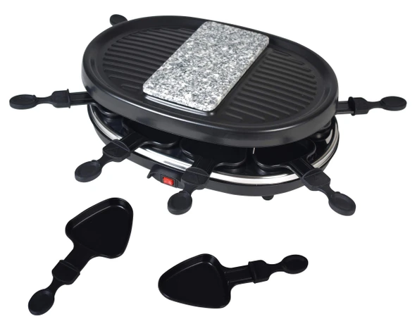 Team Kalorik Sıcak taş parçalı 8 kişilik raclette ürün görseli 1