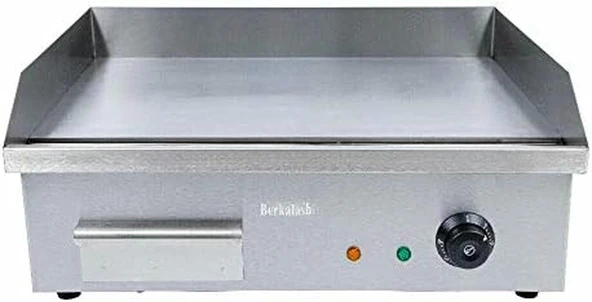 OJHGRDFV Düz Tezgah, Ticari Restoran için 22'' Teppanyaki Izgara, Mutfaklar için Ayarlanabilir Sıcaklık Kontrollü Paslanmaz Çelik, 3000W, 110V ürün görseli 1