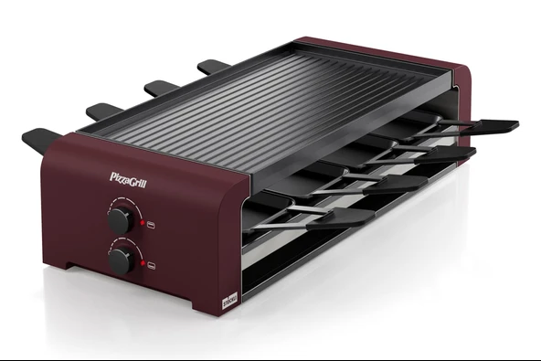 Stöckli Raclette PizzaGrill 8 (Merlot Kırmızı) ürün görseli 1