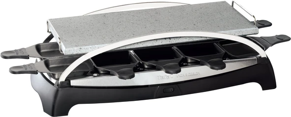 Tefal PR4568 Raclette ızgara Ambience Inox ve Design, 10 tava ürün görseli 1