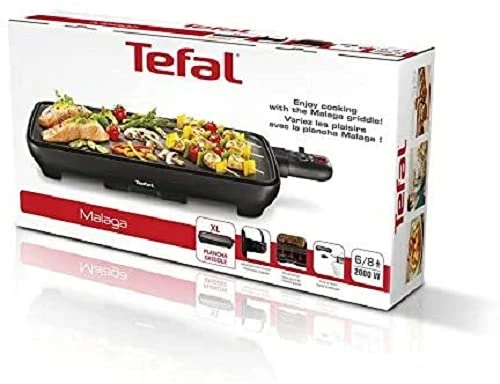 Tefal CB501812 Plancha Malaga, siyah - Resim 9