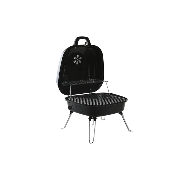 BARBACOA ACERO 44.5X42X34 SOBREMESA NEGRO ürün görseli 1