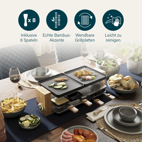 Princess Pure 8 Raclette Tek Boyut - Resim 3