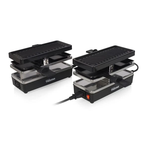 Tristar RA-2742 Bağlanabilir Raclette - Genişletilebilir ve bağlanabilir - Benzersiz tasarım ürün görseli 1