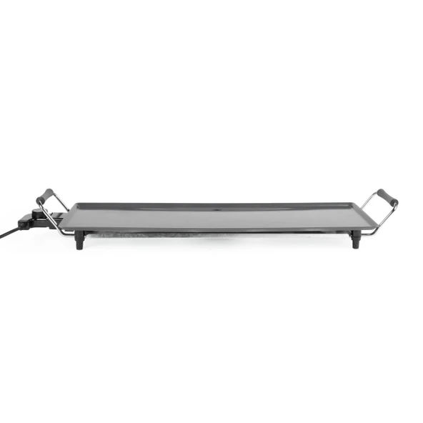 Petra Teppanyaki Izgara Elektrikli 1800W, XXL Plancha Izgara 70cm seramik yapışmaz kaplamalı, masa ızgarası için elektrikli ızgara, PFAS içermez, damlama tepsili ürün görseli 1