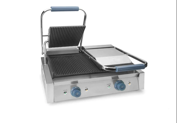 LACOR 69167 Çift ızgara tepsisi, çizgili 4,4 kW ürün görseli 1