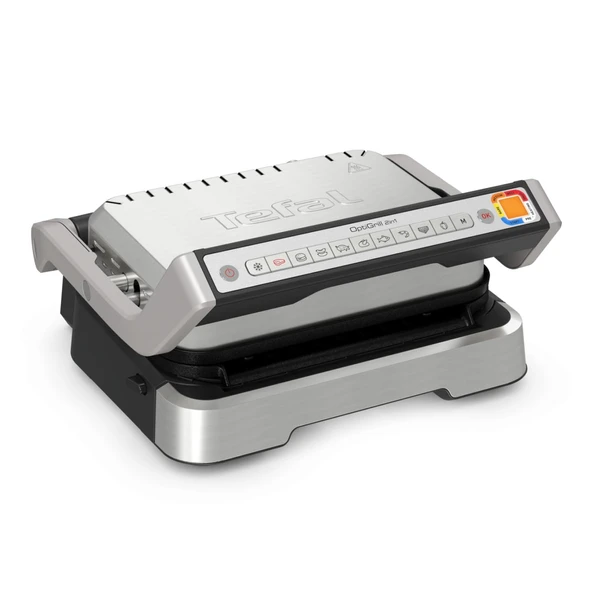 TEFAL OptiGrill 2'si 1 Arada Akıllı Izgara, Barbekü, Mükemmel Izgara, İzleme Yok, 2'si 1 Arada Cihaz, Kolay Temizlenebilir, Kendi Uygulaması, Daha Sağlıklı Izgara, GC772D10 ürün görseli 1