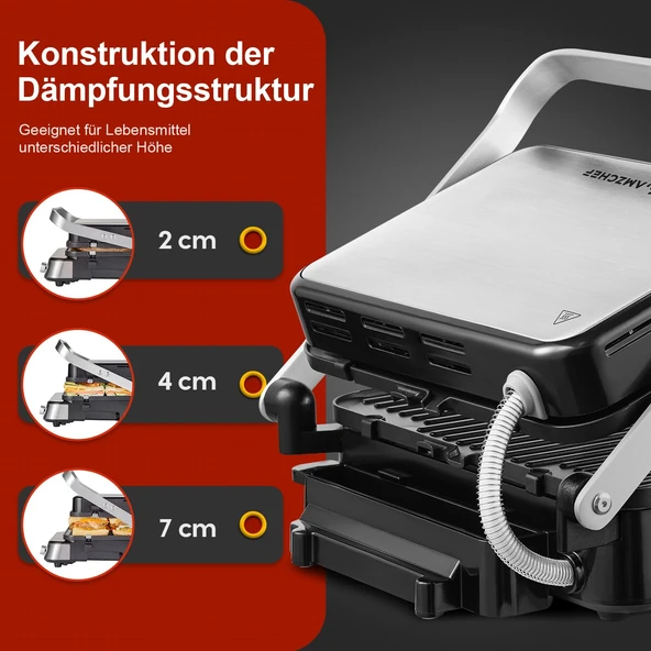 AMZCHEF temaslı ızgara - Resim 6