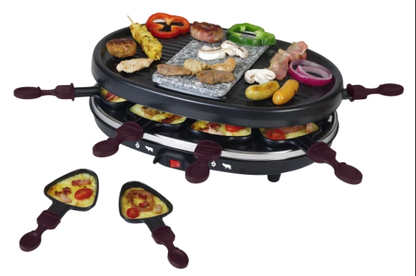 Team-Kalorik-Group TKG RAC 1003 CS 8 kişiye kadar çok fonksiyonlu raclette ürün görseli 1