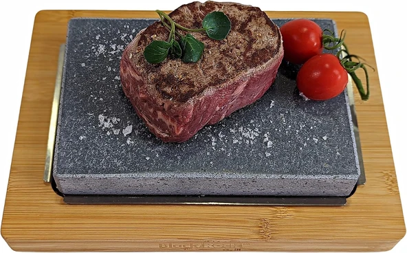 Black Rock Grill Sıcak Taş Pişirme Lava Stone - Biftek Taşları Sıcak Taş Pişirme, Biftek Izgara, Pişirme Taşı ürün görseli 1