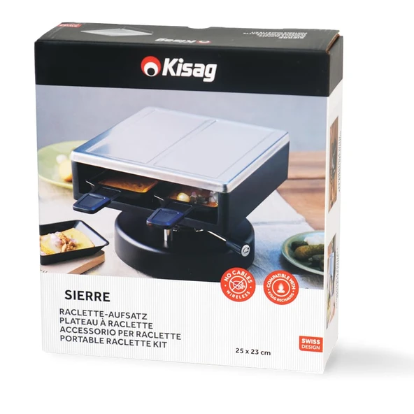 Kisag Raclette eklentisi SIERRE - Resim 2