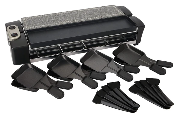 Tarrington House Raclette Izgara, 2'si 1 Arada Kombinasyon, 1200 W, Izgara Taşlı, 8 Kişilik (RG1182L) ürün görseli 1