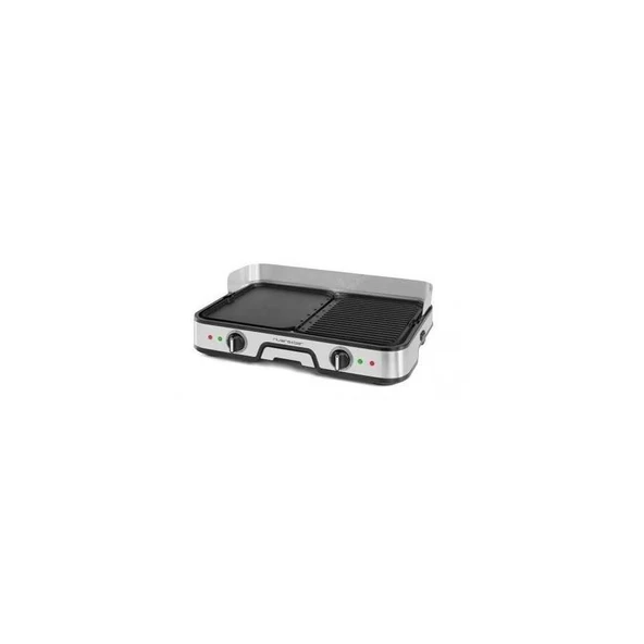 RIVIERA & BAR ızgara plakası - QPL525 - ızgara yüzeyi 45,5 x 29 cm - 6 - 8 kişi - 2000 W ürün görseli 1