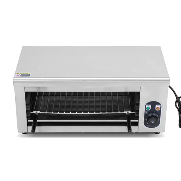 Tezgah Üstü Salamander Piliç, Elektrikli Peynir Eritme Izgarası, Izgara Sıcaklığı Ayarlanabilir, Ticari Biftek Piliç, Paslanmaz Çelik Peynir Eritme Tost Makinesi Peynir Eritme Fırını, Sandviç ürün görseli 1